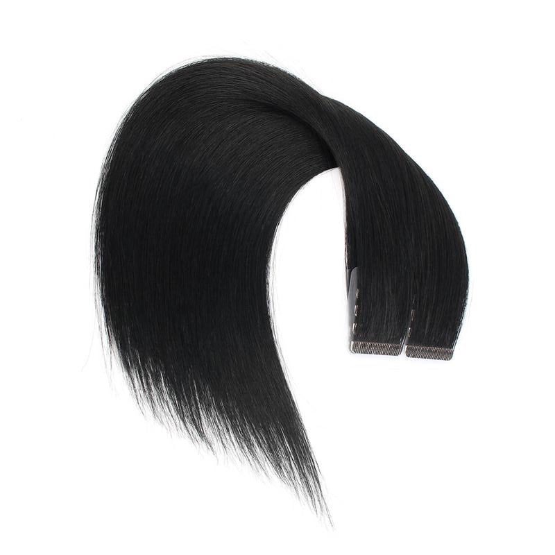 TAPE IN STRAIGHT BLACK